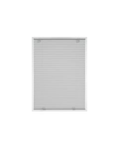 Gardinia Plissée Solo mit Saugnäpfen, blickdicht 50 x 130 cm, Grau
