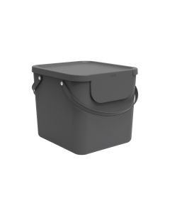 Rotho Recyclingbehälter Albula 40 l, Anthrazit