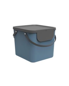 Rotho Recyclingbehälter Albula 40 l, Horizon Blau