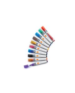Nobo Liquid Ink 10 Stück, Mehrfarbig