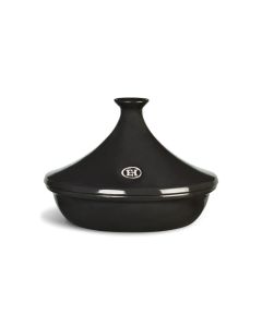 Emile Henry Tajinetopf Fusain 32 cm, Schwarz