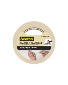 3M Malerabdeckband Scotch Classic 2450 24 mm x 50 m, Beige
