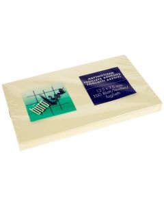 Büroline Notizzettel 12.5 x 7.5 cm, 1 Block à 100 Blatt, Gelb