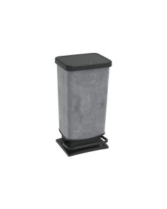 Rotho Treteimer Paso 40 l, Hellgrau