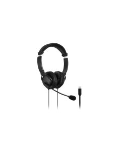 Kensington USB-C HiFi-Kopfhörer mit Mikrofon Schwarz