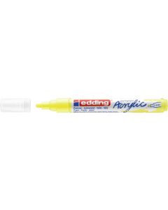 edding Acrylmarker 5100 Medium, Neongelb