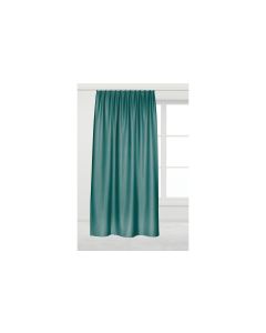 Casa Leon Verdunklungsvorhang mit Faltenband 135 cm x 245 cm, Türkis