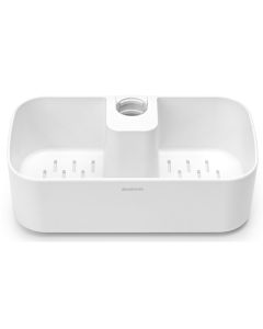 Brabantia Duschmittelhalter ReNew 13.3 x 24.4 cm, Weiss