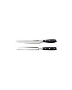 Outdoorchef Tranchier-Set Premium 2-teilig, Schwarz