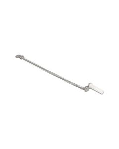 Delock Staubschutz Für LC Stecker mit Kette, 1 Stk, weiss