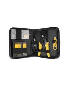 Delock Auflegewerkzeug Netzwerk Werkzeugset für RJ45 und RJ11