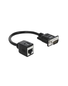 Delock Netzwerk-Adapter RS232/422/485 - LAN Buchse Seriell