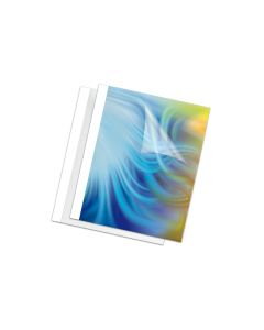 Fellowes Einbanddeckel für 151-200 Blatt, 200 g/m², 50 Stück, Weiss