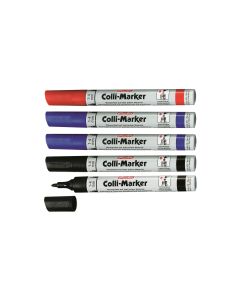 Herlitz Flipchart-Marker Colli 1-4 mm, 5 Stück, Blau/Rot/Schwarz