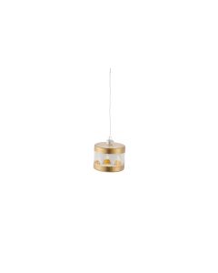 Sirius Weihnachtskugel Elly Trommel, Ø 7, Gold