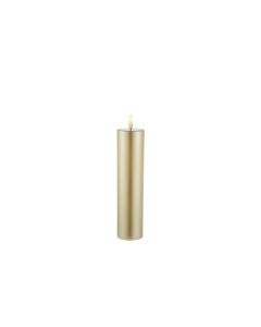 Sirius LED-Kerze Sille Exclusive, Ø 5 x 20 cm, Gold