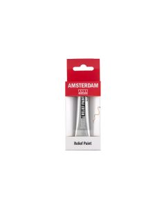 Amsterdam Acrylfarbe Reliefpaint 800 Silber deckend, 20 ml