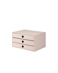 Rössler Schubladenbox S.O.H.O. A4 Altrosa