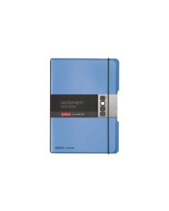 Herlitz Notizheft my.book flex A5, Kariert, Blau