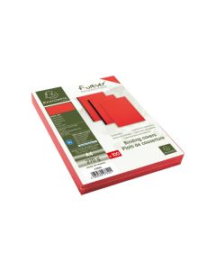 Exacompta Einbanddeckel Evercover 270 g/m², 100 Stück, Rot