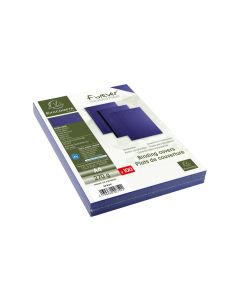 Exacompta Einbanddeckel Forever 270 g/m², 100 Stück, Blau