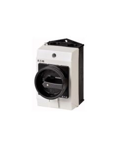 Eaton Hauptschalter 2 Polig, 20 A T0, Schwarz