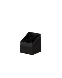 Rössler Stiftehalter S.O.H.O. Schwarz 8.6 x 10 x 8.6 cm
