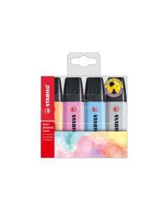 STABILO Textmarker Boss Pastell 4 Stück