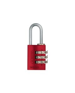 Abus Zahlenschloss 145/20 Lock-Tag Rot Aluminium