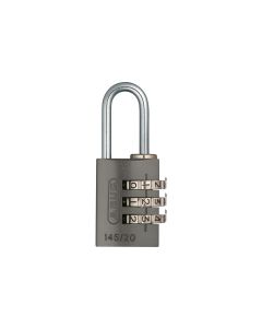 Abus Zahlenschloss 145/20 Lock-Tag Titanium Aluminium