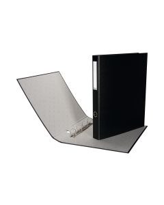 Biella Ringbuch A3 Plasti-Quatro 4 cm, Schwarz