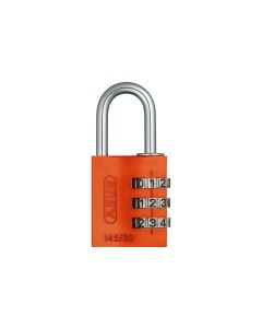 Abus Zahlenschloss 145/30 Lock-Tag Orange Aluminium