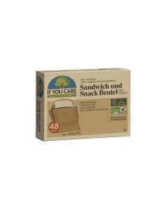 if you care Sandwich-Beutel 48 Stück