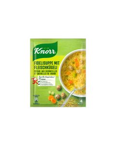 Knorr Fidelisuppe mit Fleischkügeli 4 Portionen