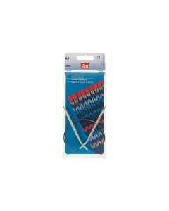 Prym Rundstricknadel Alu, Grau 4.50 mm x 40 cm, Beutel