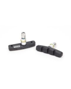 Elvedes Bremsschuhe V-Brake 60 x 10 mm, Schwarz