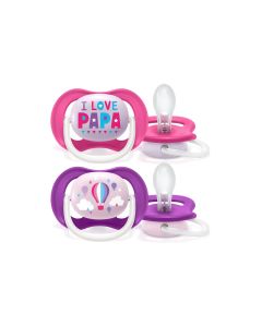 PHILIPS AVENT Nuggi Ultra Air Happy Papa & Balloon 6-18 Mt.