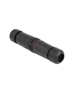 Delock Verbindungsmuffe IP68, 4 Pin, 4.5 - 7.5 mm schwarz