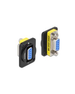 Delock D-Typ Modul DB9 Buchse zu DB9 Buchse 0 m