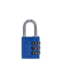 Abus Zahlenschloss 144/30 B/DFNLI Blau Aluminium