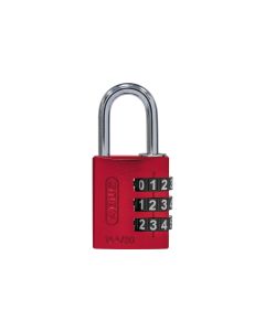 Abus Zahlenschloss 144/30 B/DFNLI Rot Aluminium