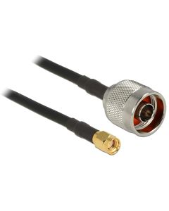 Delock Antennenkabel N-Type zu RP-SMA, 0.5 m