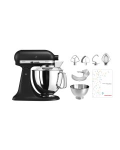 KitchenAid Küchenmaschine KSM200 Schwarz matt