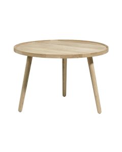 Villa Collection Couchtisch weisse Eiche, 70.5 x 44.5 cm