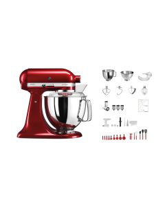 KitchenAid Küchenmaschine Artisan KSM200 Dunkelrot