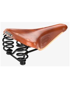 BROOKS Fahrradsattel Flyer Special Honigbraun