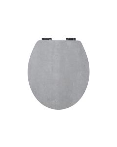 diaqua® Toilettensitz Troyes Absenkautomatik, Grau