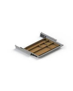 Actiforce Materialschublade SN 43.4 x 4.4 x 26 cm, Silber
