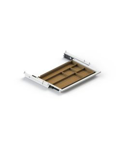 Actiforce Materialschublade SN 43.4 x 4.4 x 26 cm, Weiss