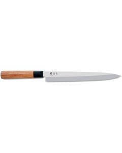 Kai Kochmesser Red Wood Yanagiba 24 cm, Braun